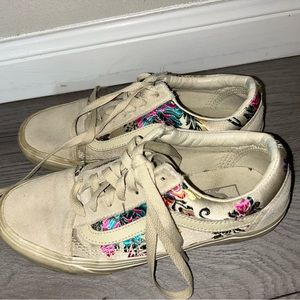 Floral Vans